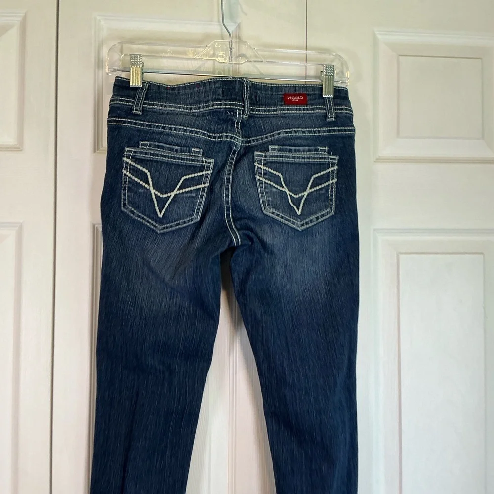 🌹 Vigold Skinny Blue Denim Jeans - 0/25 - Picture 5 of 8